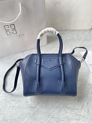 Givenchy Handbag 27 Navy Blue Lambskin - 6