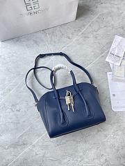 Givenchy Handbag 27 Navy Blue Lambskin - 4