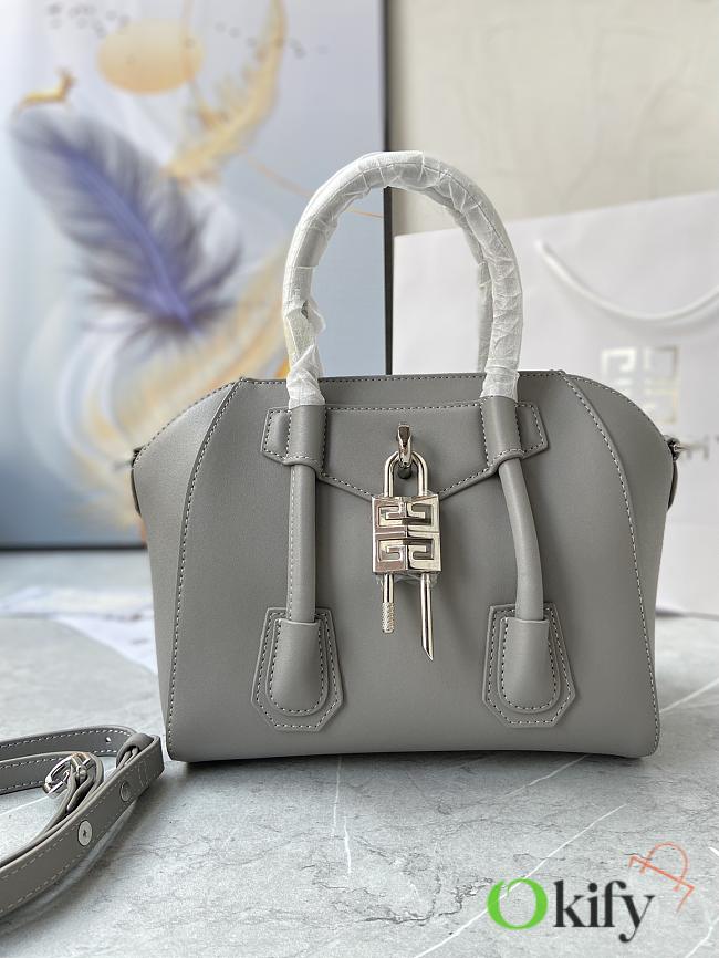 Givenchy Handbag 27 Gray Lambskin - 1