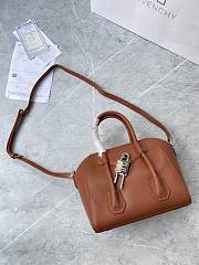 Givenchy Handbag 27 Brown Lambskin - 5