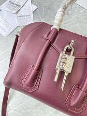 Givenchy Handbag 27 Red Wine Lambskin - 6