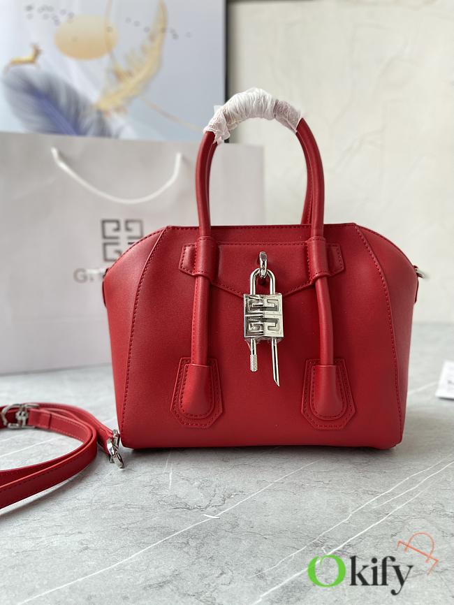 Givenchy Handbag 27 Red Lambskin - 1