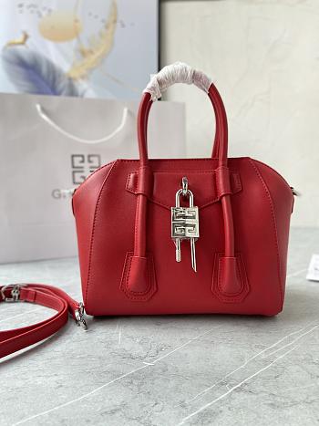 Givenchy Handbag 27 Red Lambskin