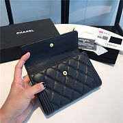 Chanel Wallet Caviar Gold/Silver Hardware - 2