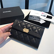 Chanel Wallet Caviar Gold/Silver Hardware - 3