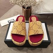 Gucci Angelina Platform Sandals 5cm 6984  - 4