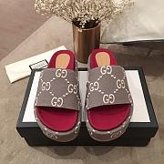 Gucci Angelina Platform Sandals 5cm 6985 - 4
