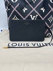 Louis Vuitton Neverfull MM 31 Monogram Empreinte Black M46040 - 5
