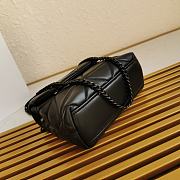 Prada Shoulder Bag 27 Black Lambskin - 2