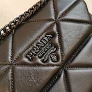 Prada Shoulder Bag 27 Black Lambskin - 4
