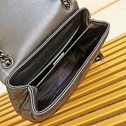 Prada Shoulder Bag 27 Black Lambskin - 5