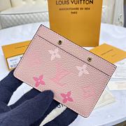 Louis Vuitton Card Holder Monogram Pink - 1