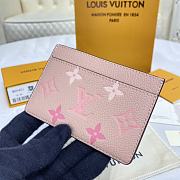 Louis Vuitton Card Holder Monogram Pink - 6