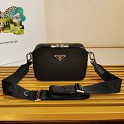 Prada Shoulder Bag 18 Black Saffiano 8848 - 1