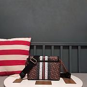Burberry B Leather Check Note Crossbody Bag 8879 - 2
