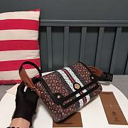 Burberry B Leather Check Note Crossbody Bag 8879 - 6