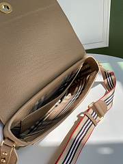 Burberry Crossbody Bag 25 Tan Leather 8880 - 4