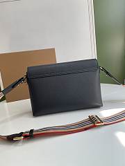 Burberry Crossbody Bag 25 Black Leather 8881 - 3