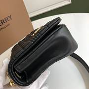 Burberry Small Quilted Lambskin Black 8887 - 6