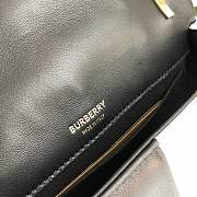Burberry Small Quilted Lambskin Black & White 8889 - 2