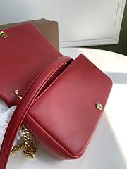 Burberry Small Quilted Lambskin Red 8890 - 6