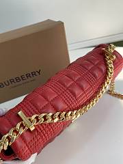 Burberry Small Quilted Lambskin Red 8890 - 5