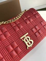 Burberry Small Quilted Lambskin Red 8890 - 2