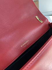 Burberry Small Quilted Lambskin Red 8890 - 3