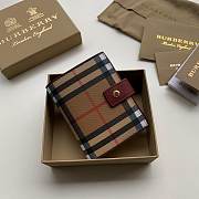 Burberry Vintage Wallet Red 8897 - 1