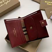 Burberry Vintage Wallet Red 8897 - 5