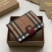 Burberry Vintage Wallet Red 8897 - 6