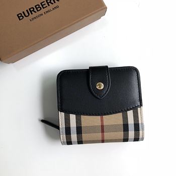 Burberry Vintage Wallet Black 8899