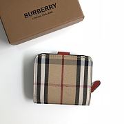 Burberry Vintage Wallet Red 8900 - 4