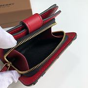 Burberry Vintage Wallet Red 8900 - 3