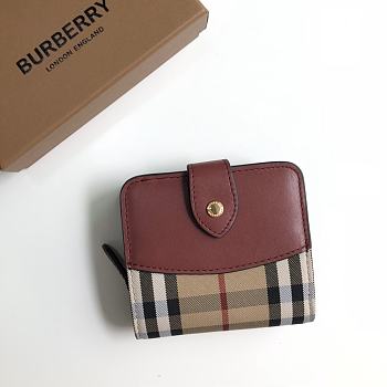 Burberry Vintage Wallet Plum 8901