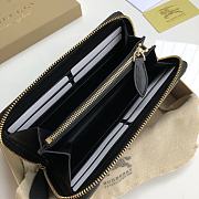 Burberry Vintage Long Wallet Black 8903 - 3