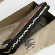 Burberry Vintage Long Wallet Black 8903 - 2
