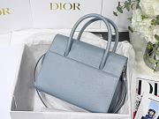 Dior Honore tote blue bag calfskin 8906 - 6
