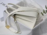 Dior Honore tote white bag calfskin 8908 - 5