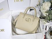 Dior Honore tote beige bag calfskin 8909 - 1