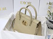 Dior Honore tote beige bag calfskin 8909 - 4