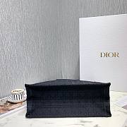 Dior Book Tote 41.5 Black canvas - 5
