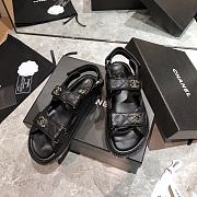 Chanel Sandal Black 8945 - 1