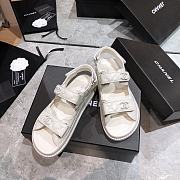 Chanel Sandal White 8947 - 1