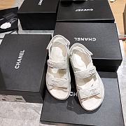 Chanel Sandal White 8947 - 2