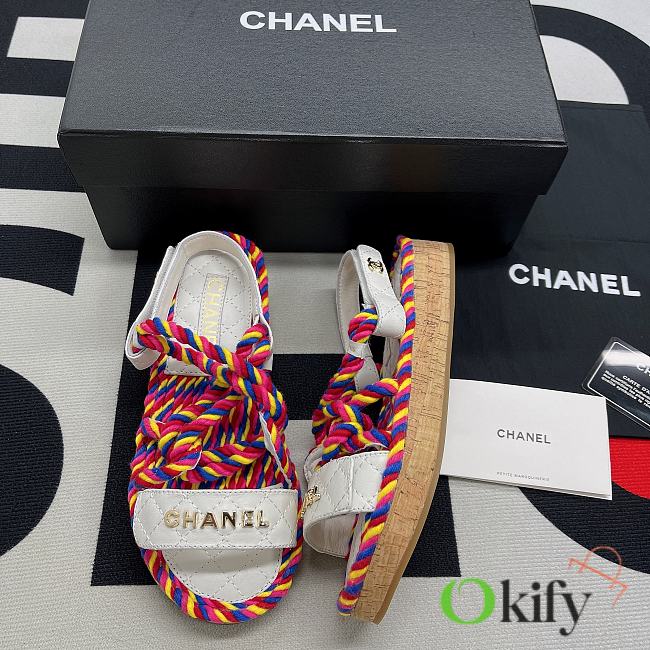 Chanel multicolor sandals 6838 - 1