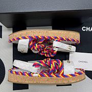 Chanel multicolor sandals 6838 - 2