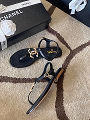 Chanel Sandal Black 8950 - 3