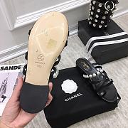 Chanel Slipper Black 8954 - 6