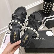 Chanel Slipper Black 8954 - 5